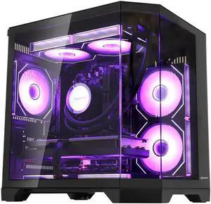 Hoengager Gaming PC AMD Ryzen 7 7800X3D 8-Core 4.2 GHz, Radeon RX