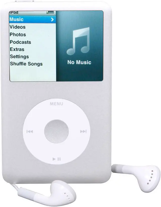 Apple - iPod Classic 160GB (SILVER) MC293LL/A - Newegg.com