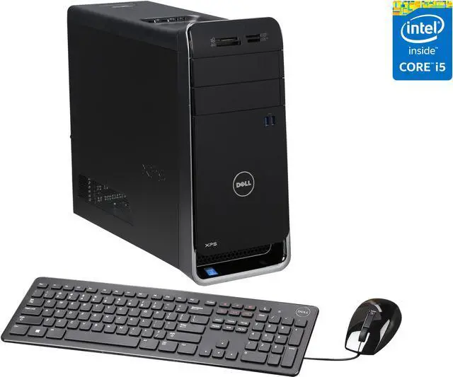 DELL Desktop PC XPS 8700 (X8700-1125BLK) Intel Core i5-4460 8GB