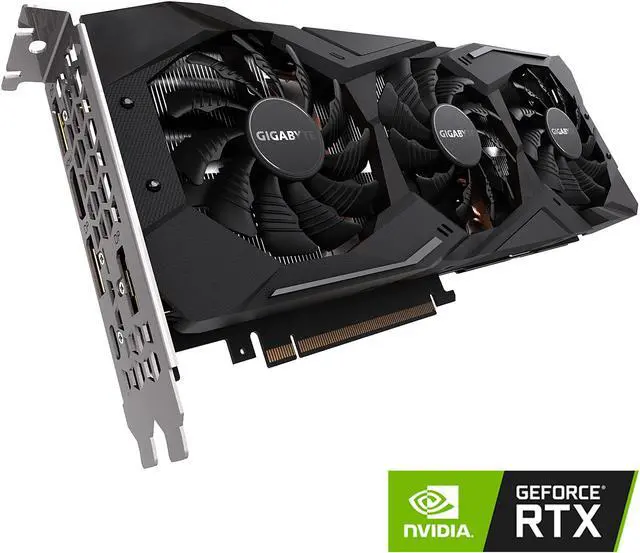 GIGABYTE GeForce RTX 2070 WINDFORCE 8G Graphics Card, 3 x