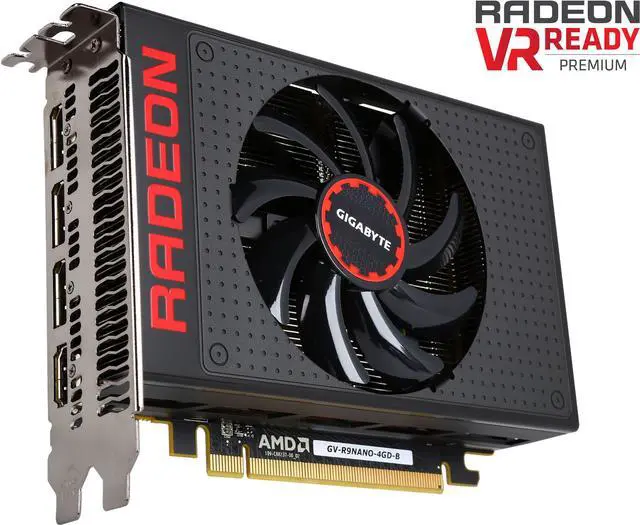 GIGABYTE Radeon R9 Nano GV-R9NANO-4GD-B Video Card - Newegg.com