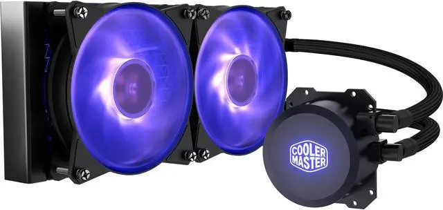 Cooler Master MasterLiquid ML240L RGB CPU Liquid Cooler - Newegg.com