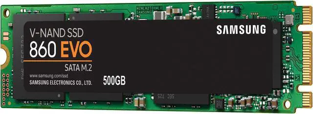 SAMSUNG 860 EVO Series M.2 2280 500GB SATA III V-NAND 3-bit MLC