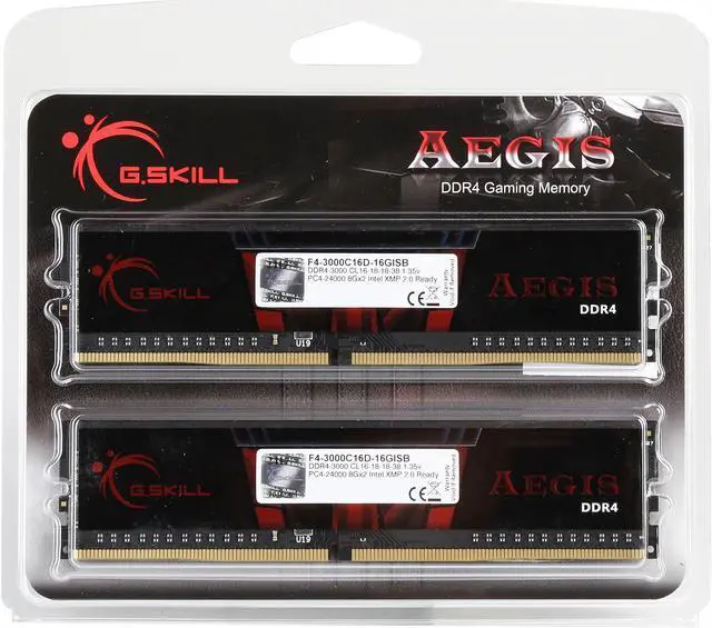 G.SKILL Aegis 16GB DDR4 3000 Desktop Memory - Newegg.com