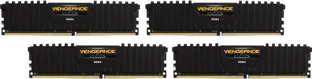 CORSAIR Vengeance LPX 64GB (4 x 16GB) 288-Pin PC RAM DDR4 2666