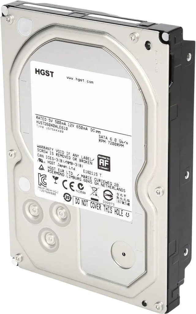 HGST Ultrastar 7K6000 4TB 7200 RPM 3.5