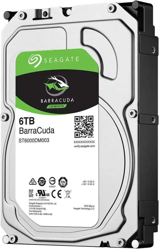 Seagate BarraCuda 6TB 5400 RPM 3.5