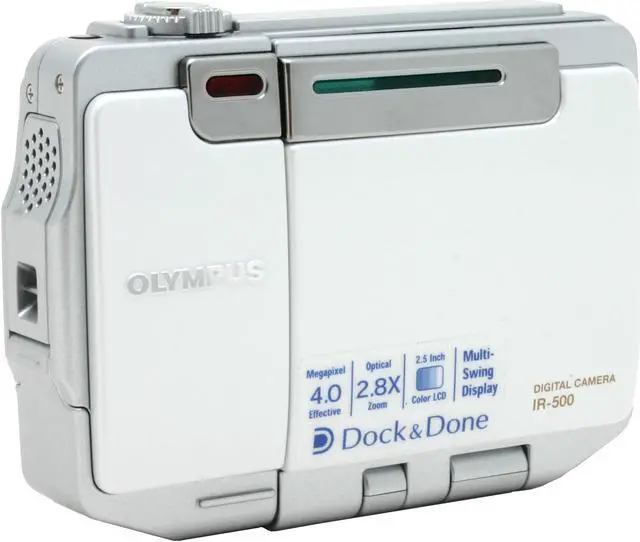 OLYMPUS IR-500 Silver 4.0MP Digital Camera - Newegg.com
