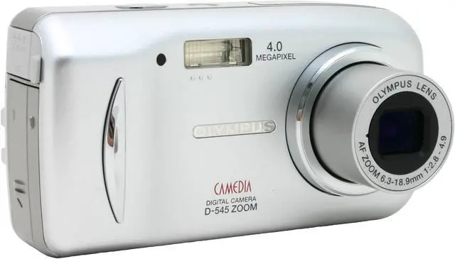 OLYMPUS D-545 Silver 4.0MP Digital Camera - Newegg.com