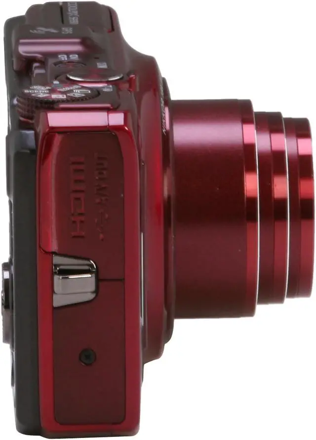 Nikon Coolpix S9300 Red 16 MP 25mm Wide Angle Digital Camera HDTV