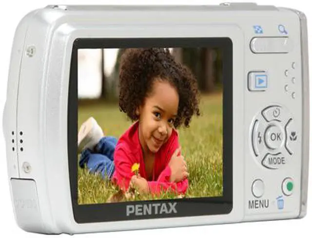 PENTAX Optio M40 Silver 8.0 MP Digital Camera - Newegg.com