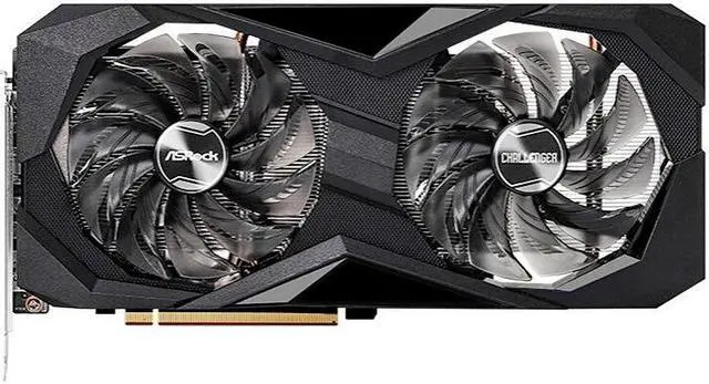 ASRock Radeon RX 6600 Challenger D 8GB Graphics Card, 8GB 128-bit