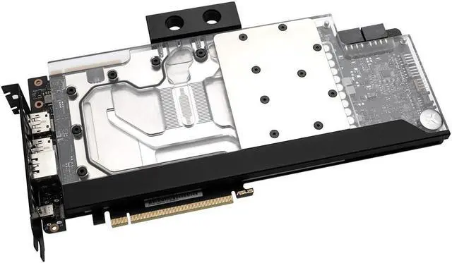 EKWB EK-FC Classic Strix RTX 2080 Ti RGB GPU Waterblock, Nickel