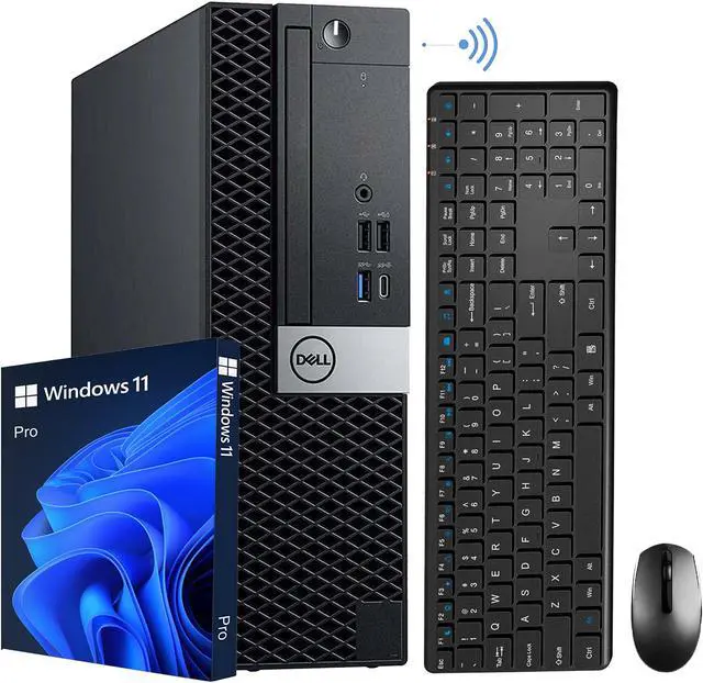 Dell OptiPlex 7060 Windows 11 Pro Desktop Computer SFF, Intel 8th