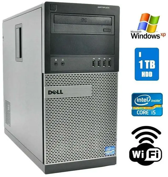 Refurbished: Dell OptiPlex Mini Tower Desktop Computer Intel Core