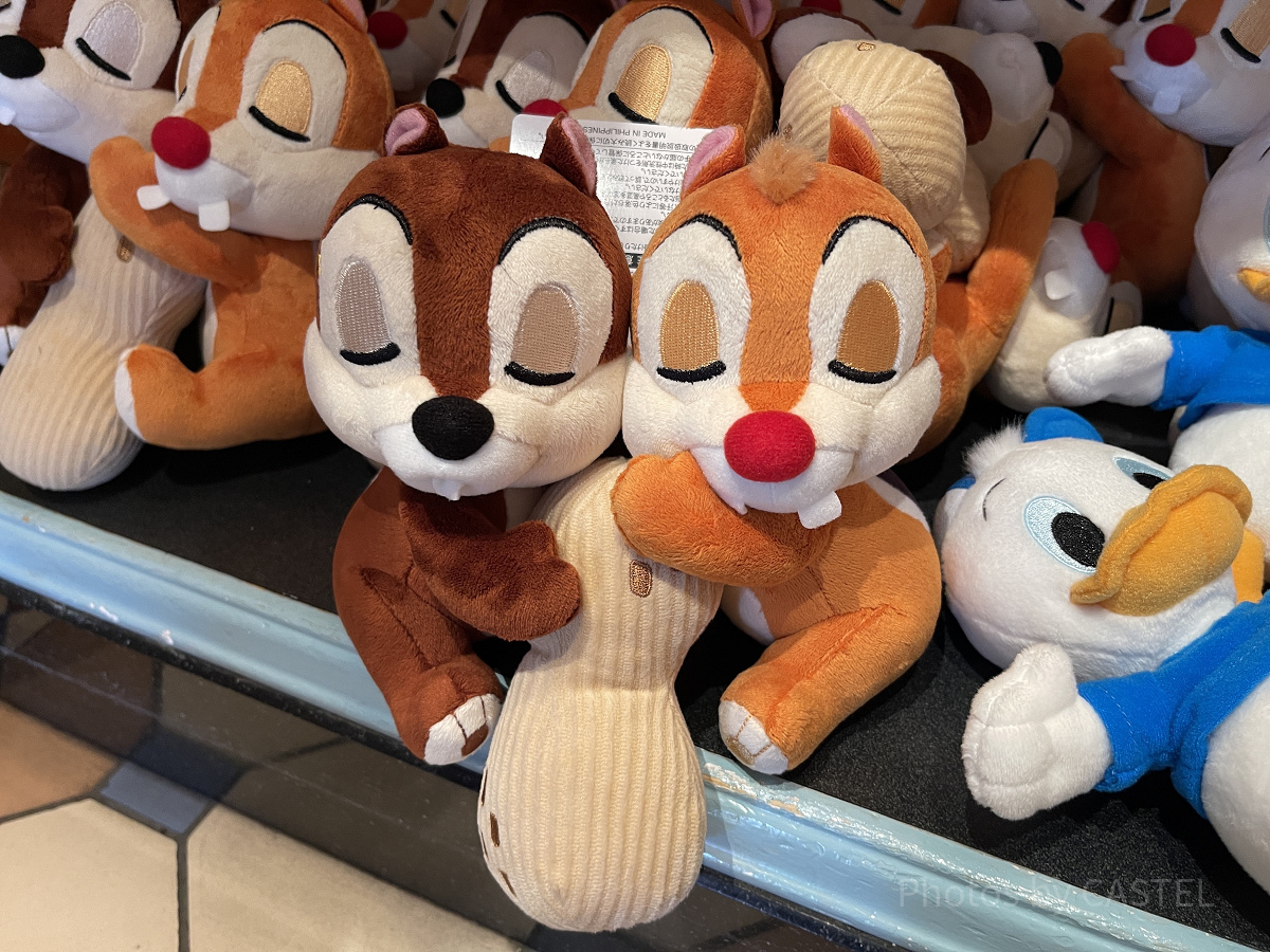 ぬいぐるみ（チップ＆デール）| キャステル | CASTEL ディズニー情報