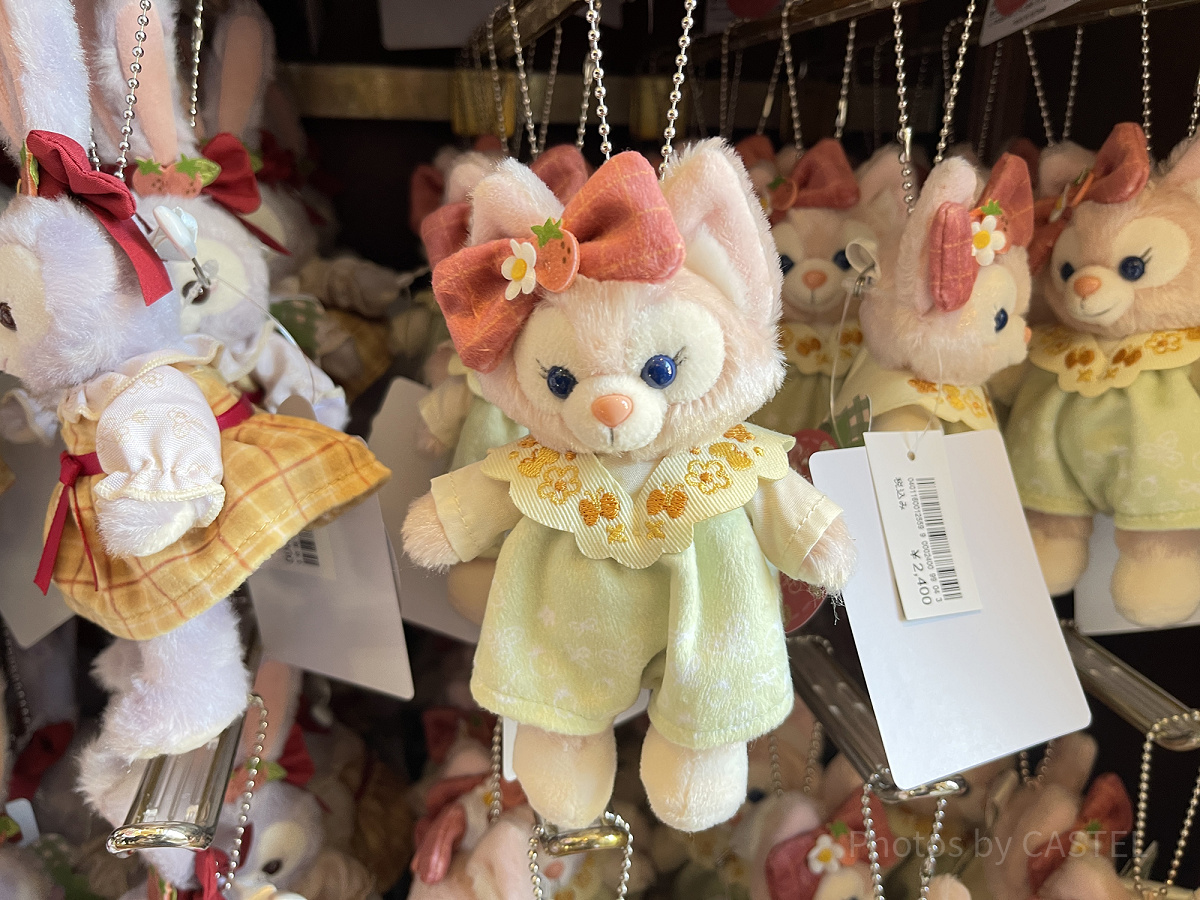 ぬいぐるみバッジ（リーナ・ベル）| キャステル | CASTEL ディズニー情報