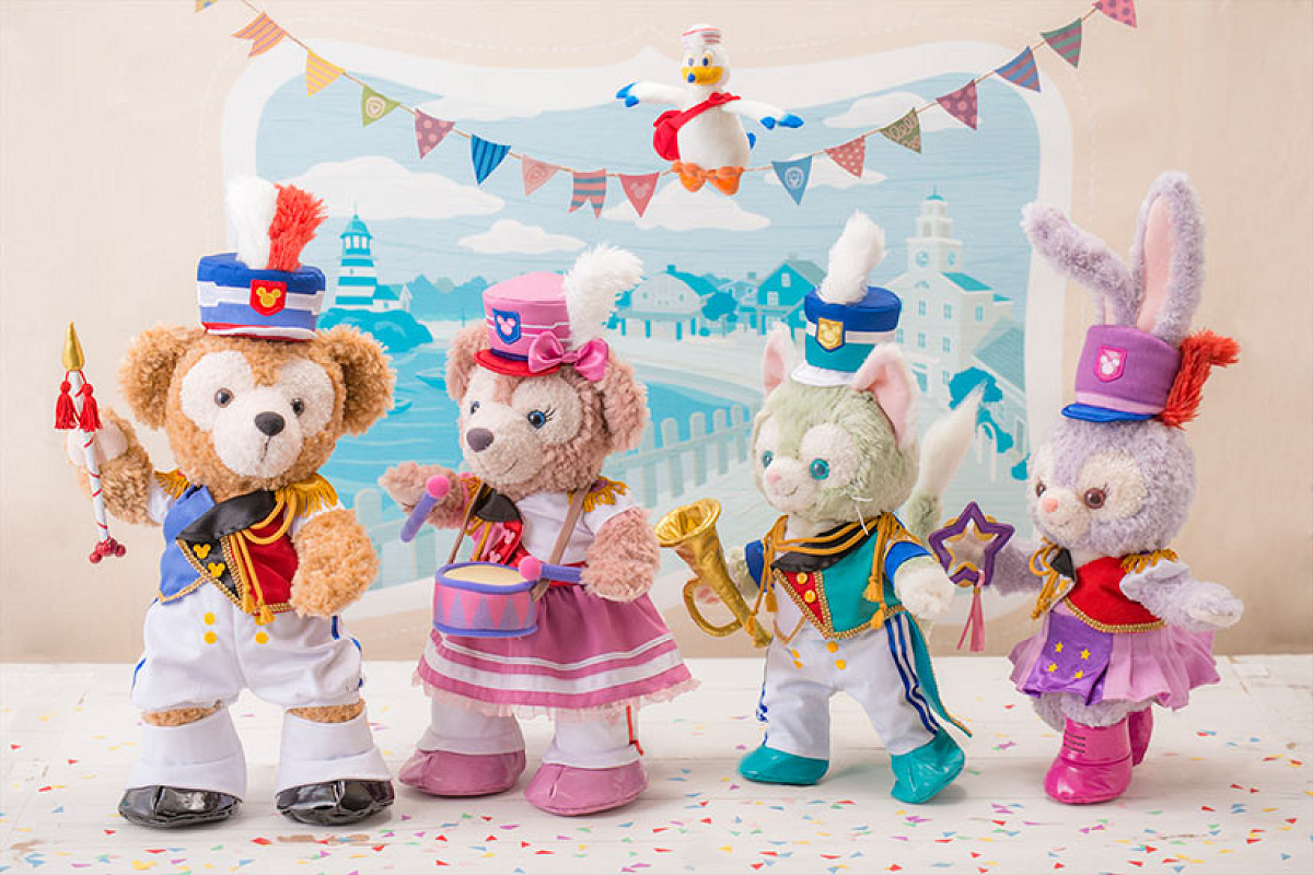 ダッフィー＆フレンズ】コスチュームセット各4,800円（公式ブログより