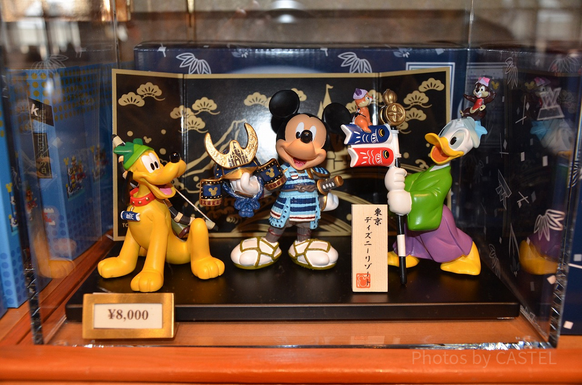 五月人形（ミッキー＆ドナルド＆プルート）| キャステル | CASTEL