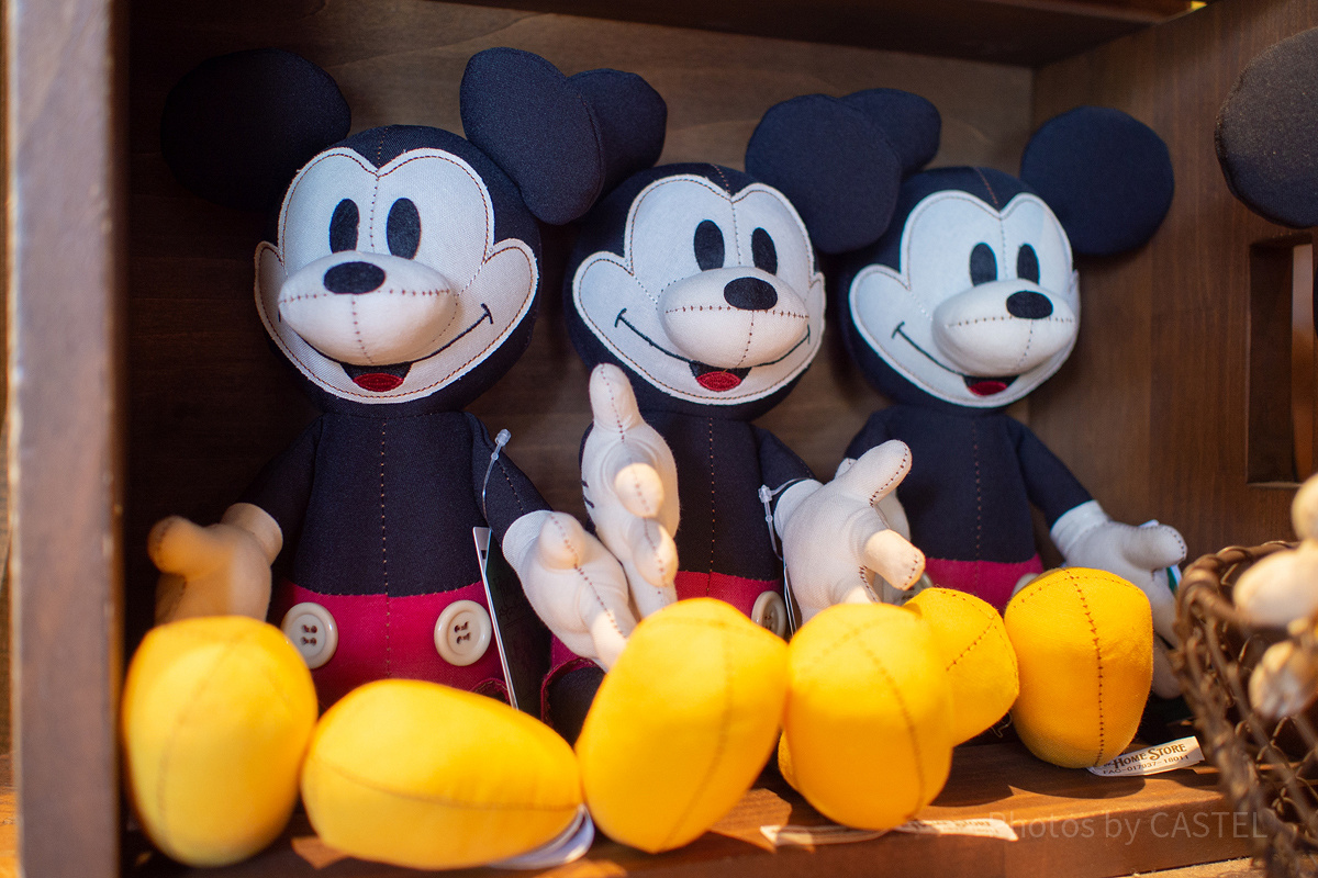ミッキーマウスぬいぐるみ| キャステル | CASTEL ディズニー情報