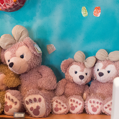 シェリーメイMサイズぬいぐるみ※一番左はLサイズです。| キャステル