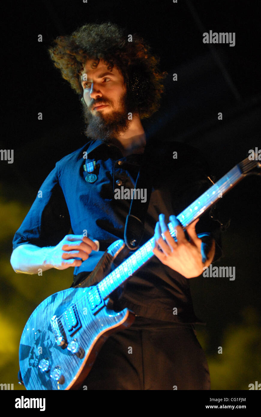 Aug. 13, 2007 Raleigh, NC; USA, Guitarist BRAD DELSON of the band