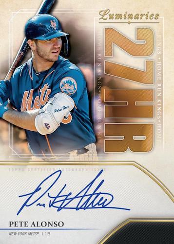 2020 Topps Luminaries Baseball Checklist, Set Info, Boxes, Release