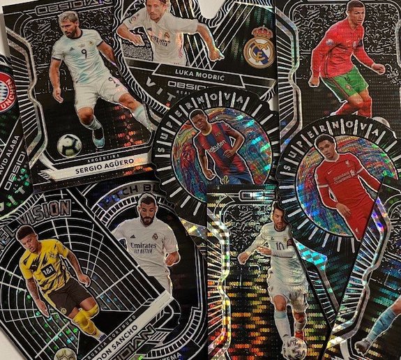 2020-21 Panini Obsidian Soccer Checklist, Set Info Boxes, Date
