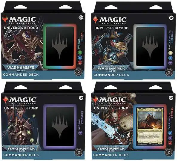 MAGIC THE GATHERING WARHAMMER 40000 COMMANDER DECK REGULAR VERSION