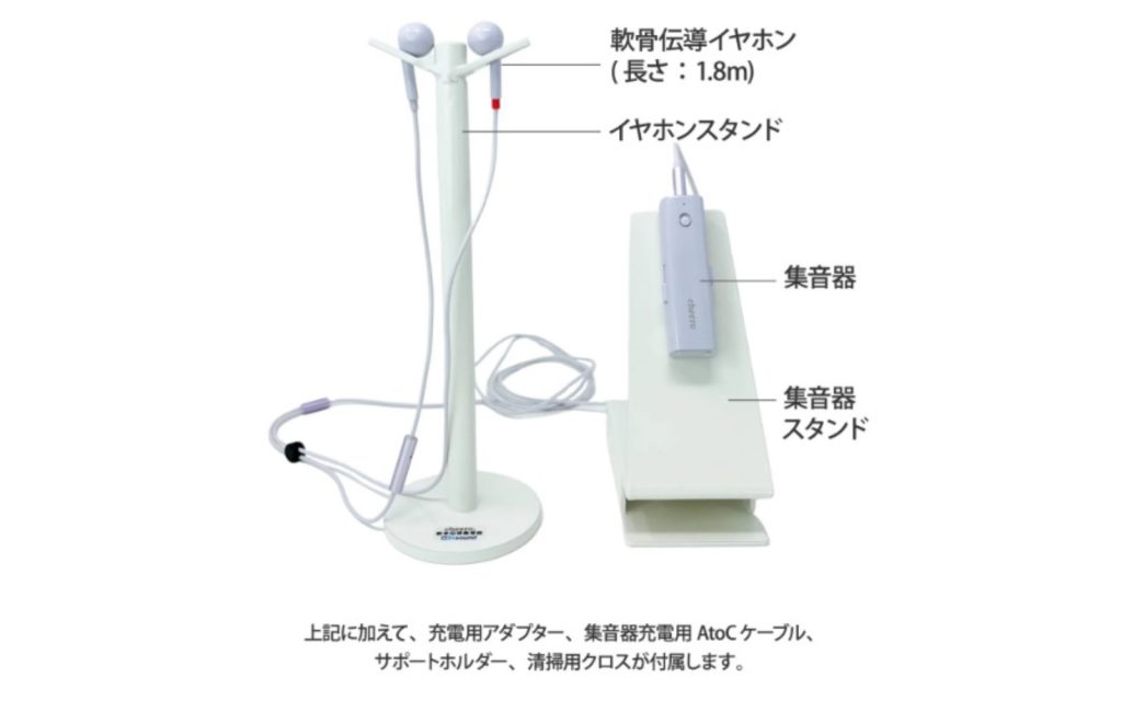 軟骨伝導集音器（個人・窓口用）の販売を始めました | 株式会社CCHサウンド