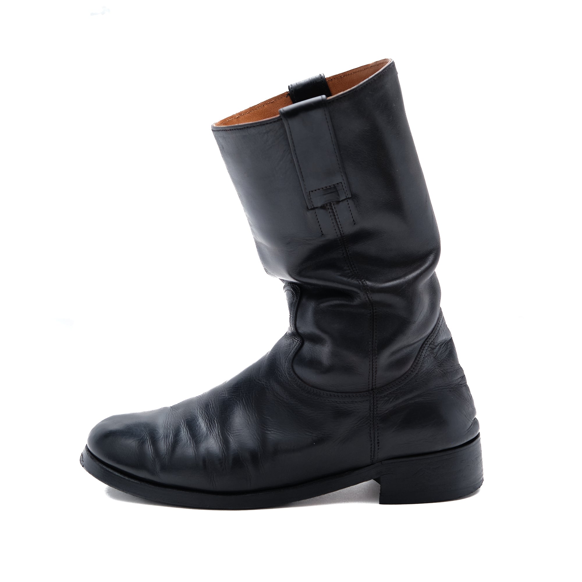 Martin Margiela Square Toe Engineer Boots in Black – Chaperone Store