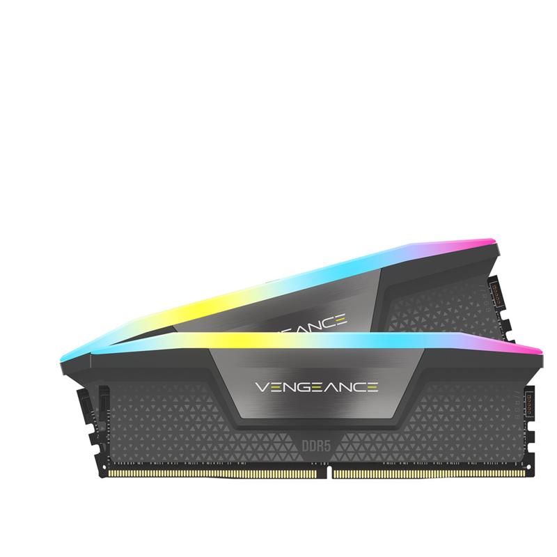 CORSAIR VENGEANCE RGB 32GB (2x16GB) DDR5 6400MHz CL32 UDIMM