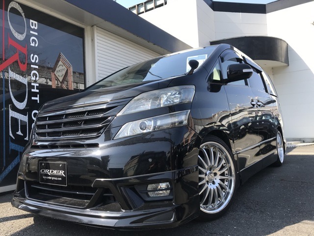 ヴェルファイア 2.4 Z 両側パワスラ/車高調/カールソン20AW(大阪)の