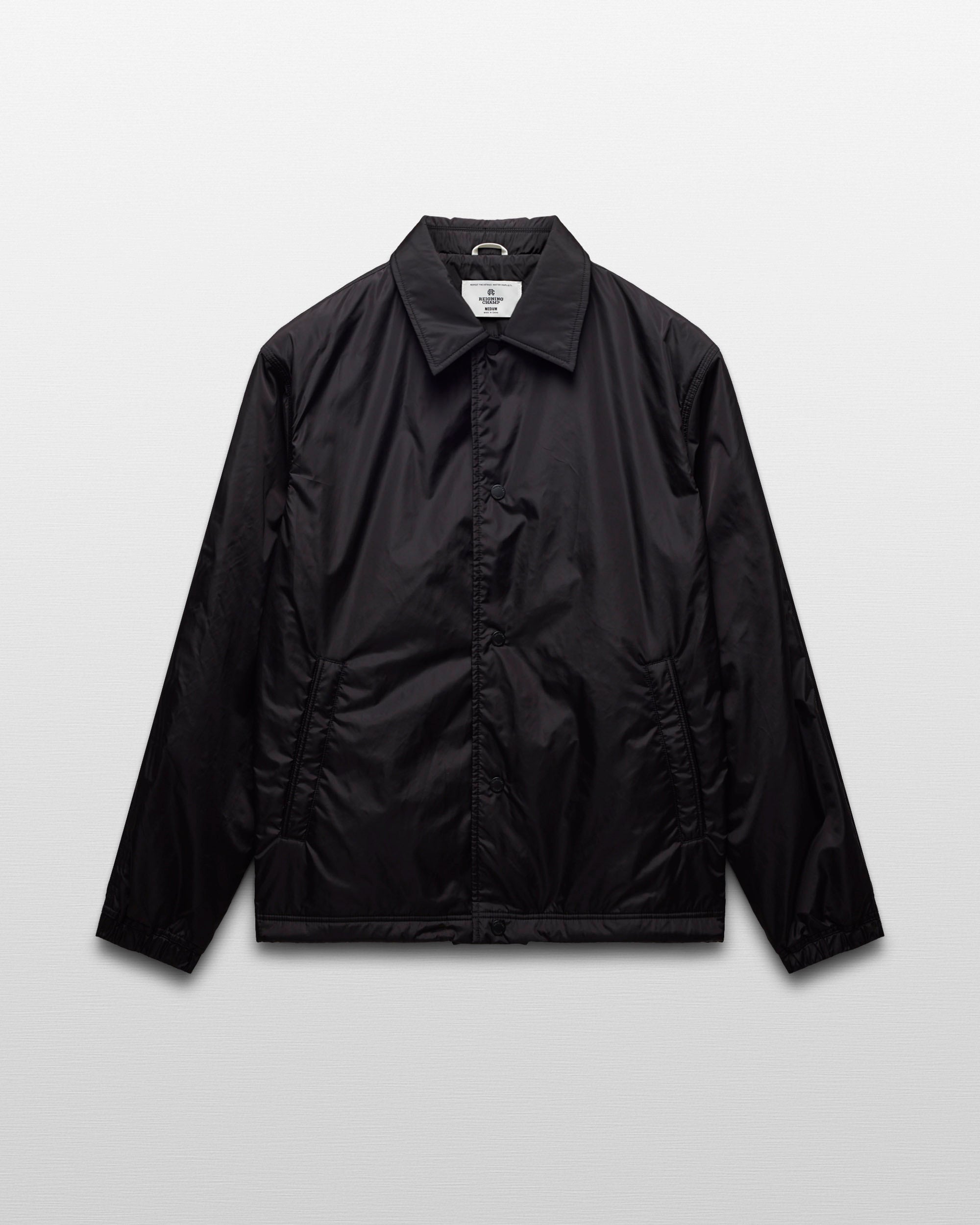 Econyl Satin Nylon Coach's Jacket | Reigning Champ