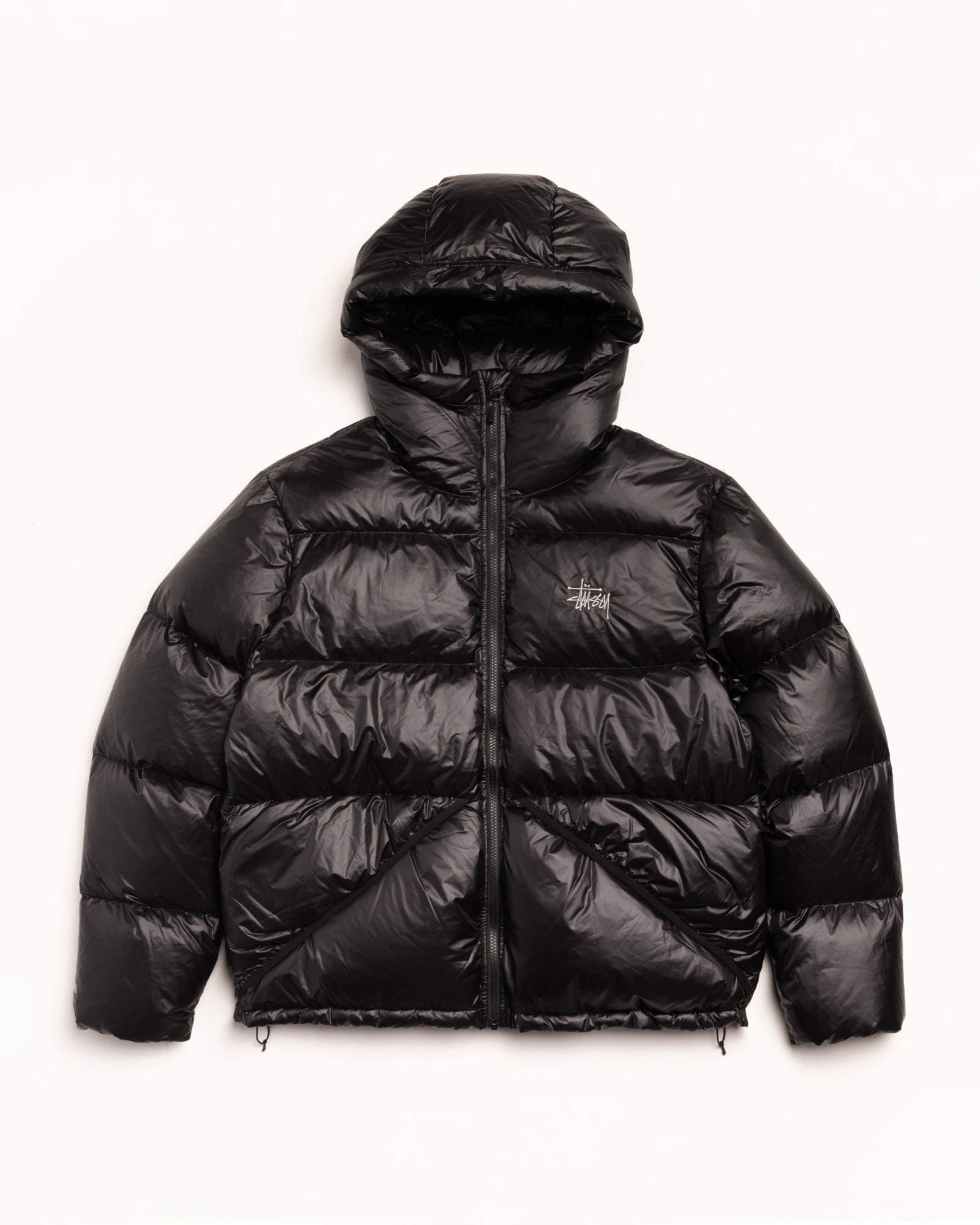Micro Ripstop Down Parka – Jet Black | Outerwear | Stüssy Canada