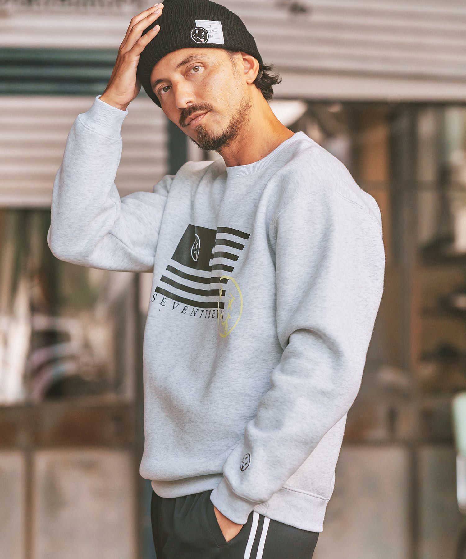 30%OFF【seventy seven(セブンティセブン)】middle onz sweat shirts