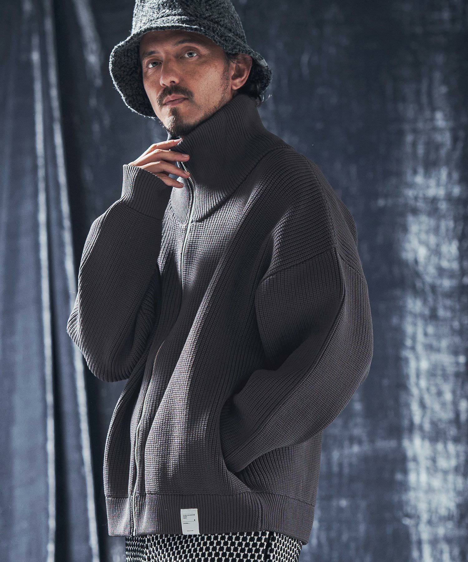 50%OFF【ANGENEHM(アンゲネーム)】Light yarn drivers knit ドライバー