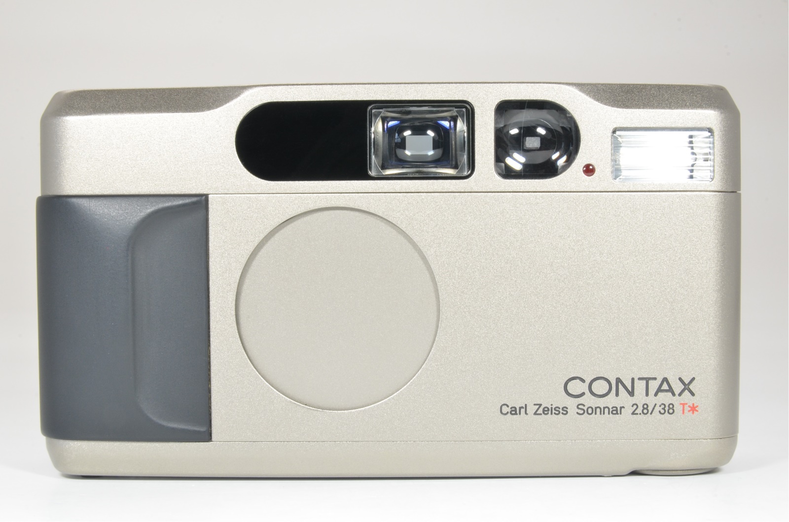 CONTAX T2 Titanium Silver 35mm Film Camera CLA'd recentry Shooting