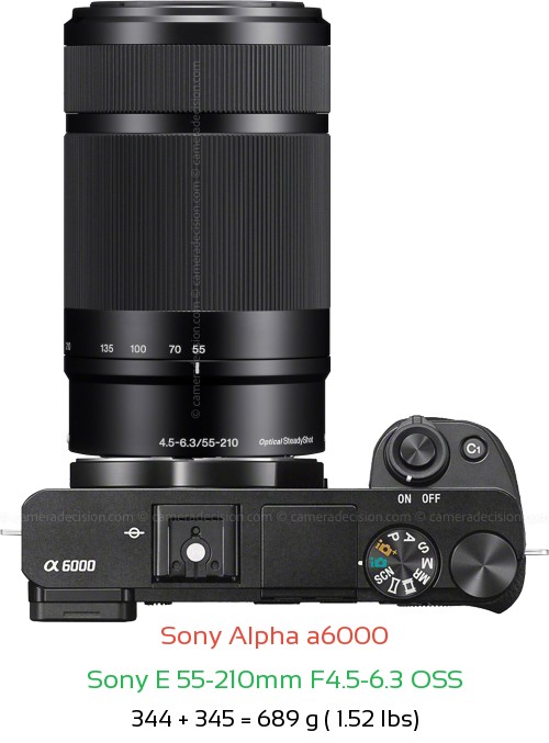 Sony A6000 Camera and Sony E 55-210mm F4.5-6.3 OSS Lens