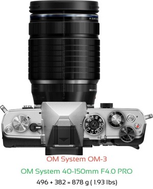 OM System OM-3 Camera and Olympus ED 12-45mm F4 Pro Lens