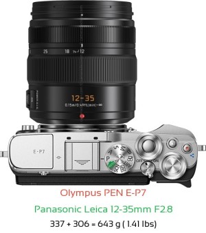Olympus E-P7 Camera and Panasonic 10-25mm F1.7 Lens