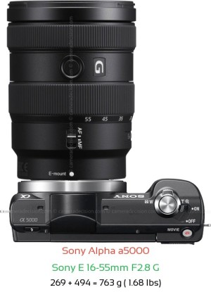 Sony a5000 Camera and Sony E PZ 18-105mm F4 G Lens