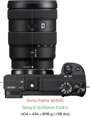 Sony A6300 Camera and Sony E 16-50mm F3.5-5.6 PZ OSS Lens