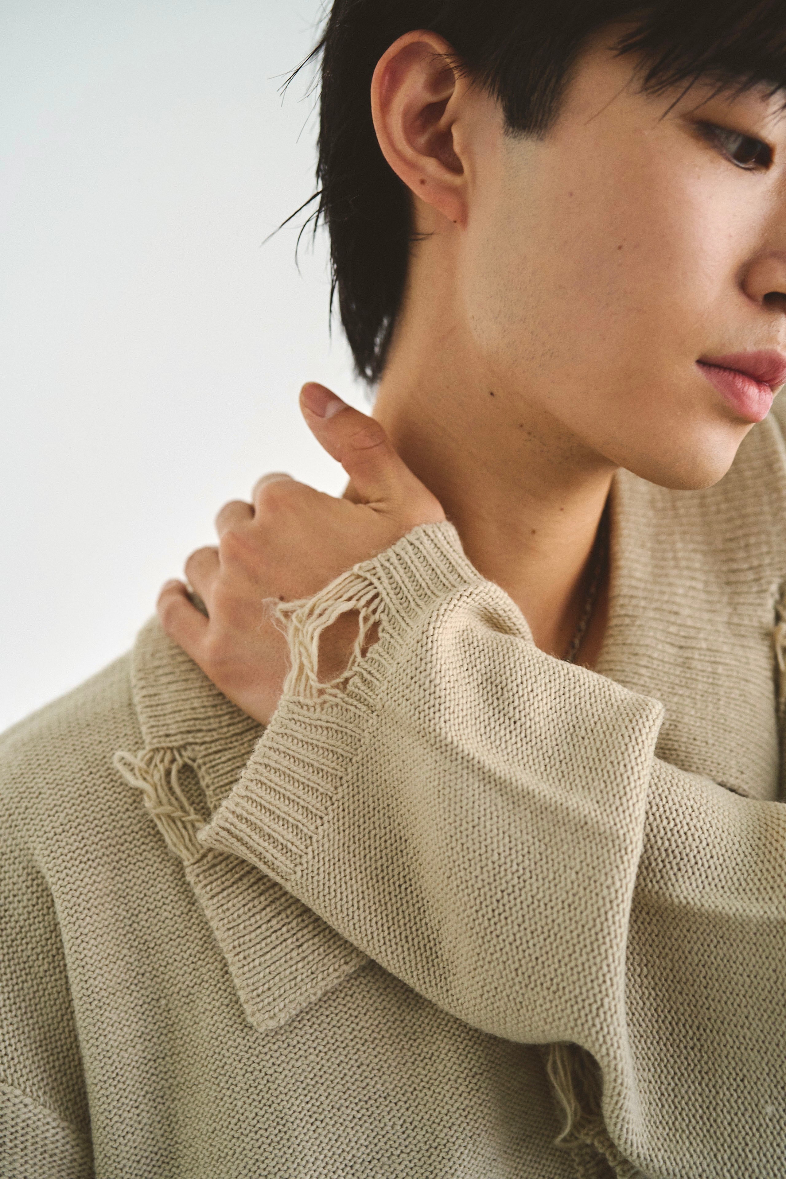 flower motif knit shirt cardigan – CAMPHOR WOOD - OFFICIAL ONLINE