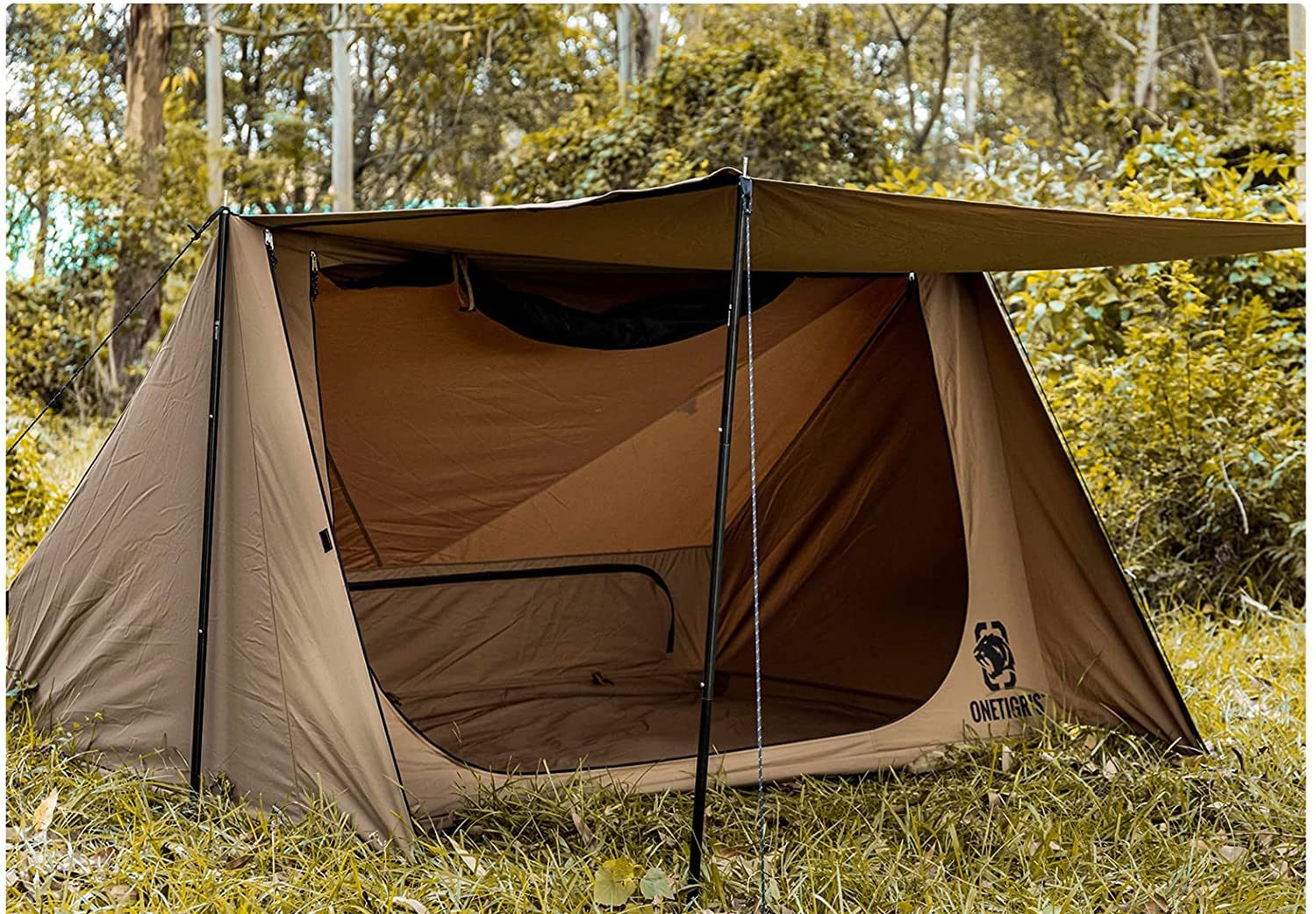 OneTigrisからソロ用パップテント「BLACK ORCA 2.0」登場 | キャンプ