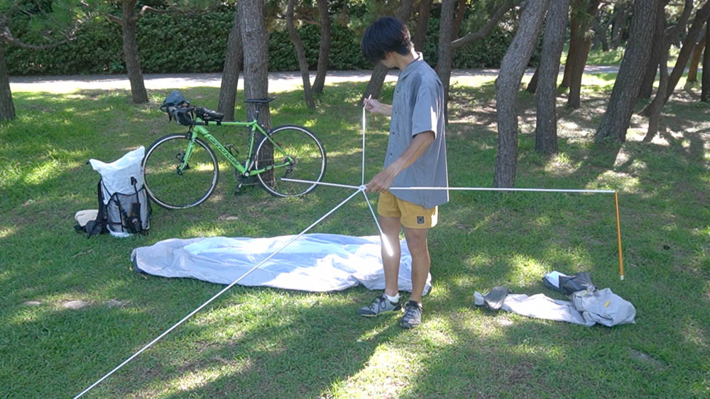 ダブルウォールの軽量テント！FeatherstoneのULオブシディアン1Pを