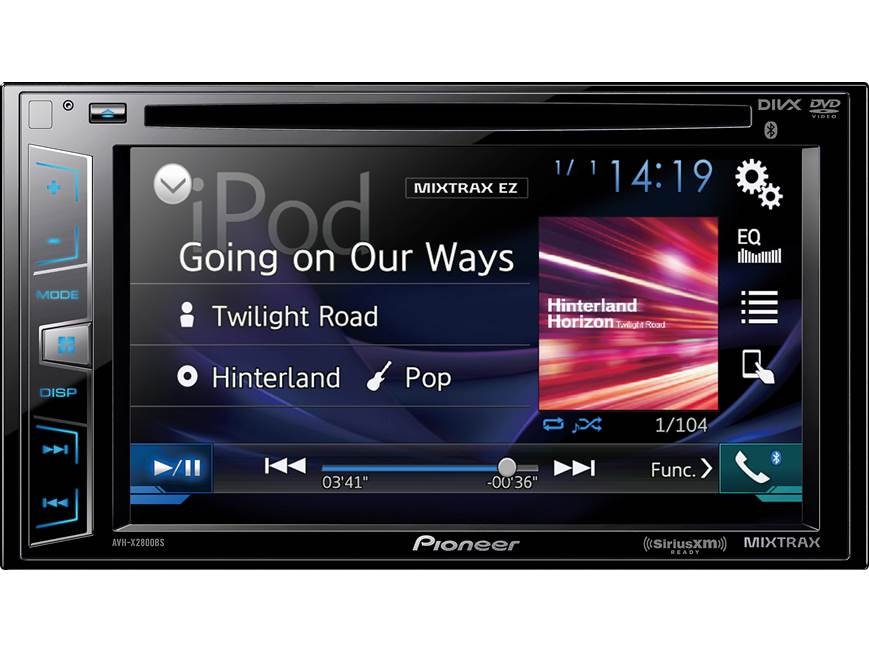 Pioneer AVH-X2800BS DVD receiver at Crutchfield Canada