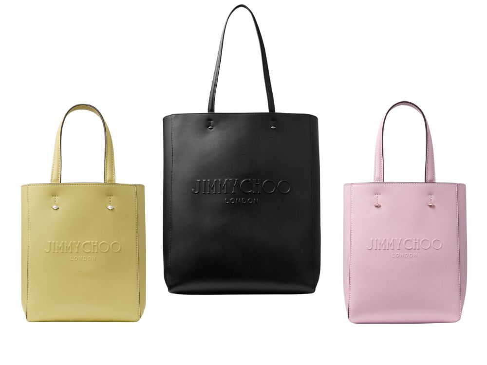 大容量なのにスマート♡「ジミー チュウ」の縦長トートを投資買い