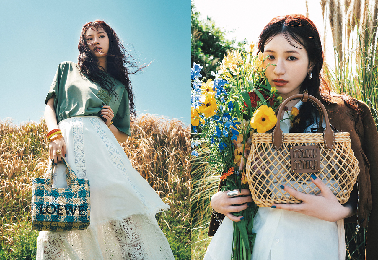 MIU MIU・LOEWE新作】ハイブランドの「カゴバッグ」で夏のおしゃれに差