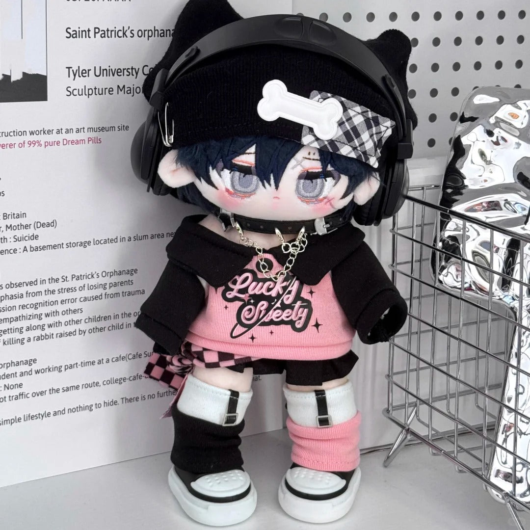 ぬい服］20/25cm 無属性 ぬいぐるみ用服【黑莓】 – candymoon